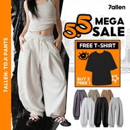7allen Wide-Leg Sweatpants, Toji Pants, Long Pants For Women, Korean Outfit