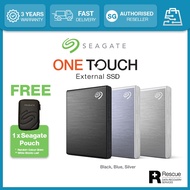 Seagate One Touch External SSD / Solid State Drive / USB-C / USB3.0 / Android (500GB/1TB/2TB)