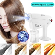 YYMALL-เครื่องสเปรย์ไอน้ำนาโน Ultra Fine Aerosol Water Mist Trigger Sprayer เครื่องมือถือแสงสีฟ้าในร