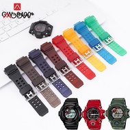 Rubber Strap for Casio G-SHOCK GW-9400 Sport Waterproof Durable Men Resin Replacement Wrist Band Watch Accessories Black