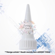 E6000 glue nozzle 110ml - E6000 glue nozzle - E6000 glue funnel 110ml