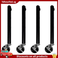 [In Stock]Table Leg Extension for  Castors - Pack of 4 Risers with Wheels for Straight and Curved Le