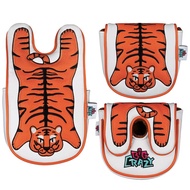 Crazy Tiger DF3 Mallet Putter Cover Golf Head Cover Golf Club Cover Golf LAB Golf