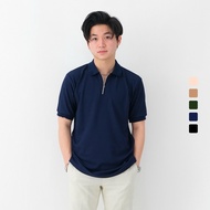Men's Polo Shirt Cartel Knit | Polo Shirt | Men's T-Shirt With Collar | Cartel Upper Zip Polo Shirt PC-08