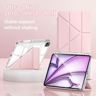 For With Pencil Holder 3+Y iPad Case Air7 M3 2025 Pro11 Air5 4 10.9 A16 10th 9/8/7th 10.2 6/5th 9.7