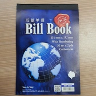 BILL BOOL 5"×7" 2PLY NCR