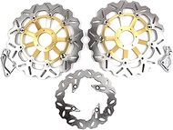 Arashi Front Rear Brake Disc Rotors for Honda CB 400 Vtec 1999-2015 Motorcycle Replacement Accessori