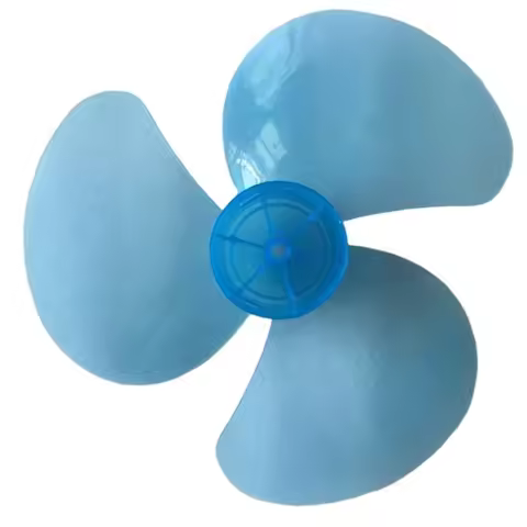 [NEWA66Z!】 Diverse Application Sturdy Blue 12 Inch Plastic Fan Blade