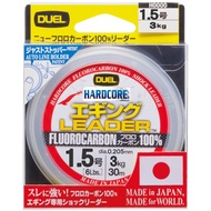 DUEL HARDCORE Fluorocarbon Line No. X HARDCORE Eging Leader 30m No. X Natural Clear Eging H337X