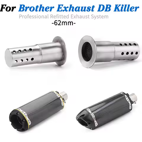Two Brothers DB Killer Motorcycle Muffler DB Killer Removable For Two Brothers Exhaust Pipe Catalyst