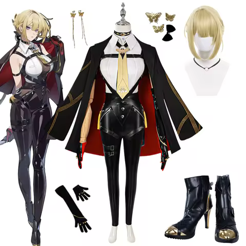 Agent Evelyn Chevalier Cosplay Costume Game Zenless Zone Zero Role-playing Combat Uniforms Anime ZZZ
