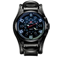 Jam Tangan Pria Swiss Army Kasual Fashion Business Auto Analog