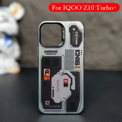 Micro Matte Case For IQOO Z10 TURBO Plus Airbag Back Cover Case for IQOO Z10 TURBO+