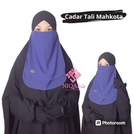 Real PICTURE | 2 Layer Ceruty Baby doll Rope Veil Crown Label By Niqabt Exclusive | Cheapest Sheets