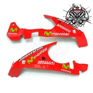 Belly pan sampan Yamaha Y15zr movistar red