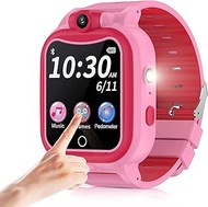 Kids Smart Watch Girls 3-10 Years,Touchscreen Toddler Digital Sport SmartWatch with Music Pedometer 