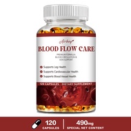 Blood Circulation Supplement Sinusuportahan ang Leg Vein Heart Vessels at Cardiovascular Health na m