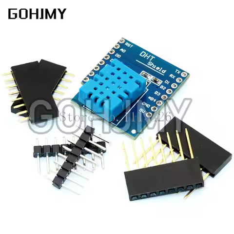 DHT Shield For WEMOS D1 mini ESP32 MINI DHT11 Single-bus digital temperature and humidity sensor mod