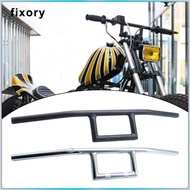 fixory 25mm Motorcycle Handlebar Replace Practical Sturdy Retro Drag Bar High Handle Grips Pad Acces