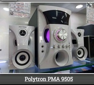 SPEAKER AKTIF POLYTRON PMA 9525 PMA9525 PMA-9505 RADIO + BLUETOOTH (PUTIH)