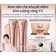 Genuine FV concealer, dark brown foundation