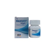 MAXIVIT SOFTGEL VITAMIN D3 50000 I.U 12 CAPSULE/BOX