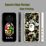 Casing For Realme Narzo 30A C25Y C20 C3 C2 8 Pro 4G 8i C35Awesome BAPE LOGO Retro Camouflage Art LDH