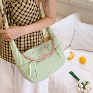 Guava Messenger Shoulder Bag Large Capacity Dumpling Bag