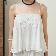 Nine Studio - Myra Top in White