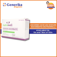 Nutrawell Ascorbic Acid (AS Sodium Ascorbate) Capsule 444.5mg