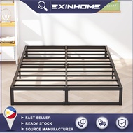 EXINHOME Metal Bed Frame Rental room Single iron bed Removable bed