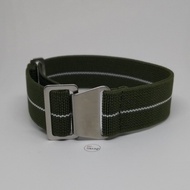 MN Strap Nato Watch - Green White Centerline Mn-05
