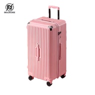 BE Luggage 26Inch/31Inch Extra Large Capacity Aluminum Suitcase - 4 Spinner Wheels Advanced Password