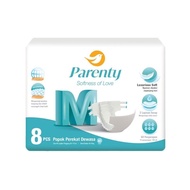 Parenty Adult Diapers Soft Tape M | M. Adhesive Adult Diapers