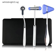 【whitebright】 1/2/3 Pcs Neurological Massager Hammer Multifunctional Percussor Diagnostic Reflex Per