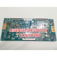 HISENSE 50K3300UW T CON BOARD ( 50 inch smart Tv)