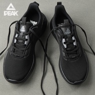 Giày Chạy Bộ Nam Peak DH410331 Mùa Hè Lưới Thoáng Khí Giảm Xóc Giày Thể Thao Màu Đen Giày Thể Thao T