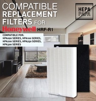 Honeywell HRF-R1 Compatible HEPA &amp; Carbon Filters for HPA090 HPA100 HPA200 HPA250 and HPA300 Series Air Purifiers [HEPAPAPA]