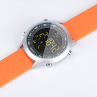 Others - EX18智慧手錶 運動計步電話資訊鬧鐘提醒藍牙防水夜光錶盤超長待（橙色）