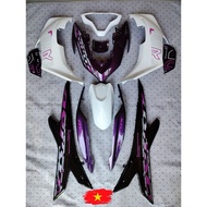 🇻🇳AEROX NVX V2 COVER SET VIETNAM PURPLE/WHITE💜