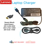Lenovo Laptop Charger Adapter Square Mouth Lenovo Flex ThinkPad Yoga IdeaPad Legion Series Laptop Ch
