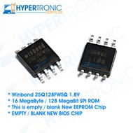 Winbond 25Q128 25Q128FW 25Q128FWSQ 1.8v Blank SPI Chip Blank Bios Chip 16MBytes 128MBit