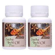 Official Store Aura Care Minyak 100% Organic Vegetarian Sacha Inchi Oil 510mg ×60 Softgel DND369 Zemvelo AuraCare