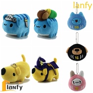 LANFY Bugcat Capoo Keychain, Blue Cat Toy Multiple Style Bugcat Pendant, School Bags Cartoon PP Cott
