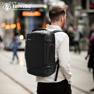 tomtoc large-capacity travel backpack men s business travel tourism outdoor luggage bag mountaineeri