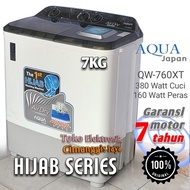 Ready mesin cuci aqua 2 tabung 7kg