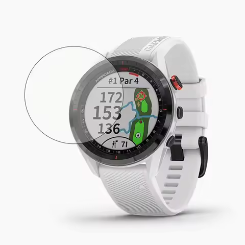 Ultra Clear Tempered Glass Protective Film Guard For Garmin Approach S62 Golf GPS Smart Watch Displa