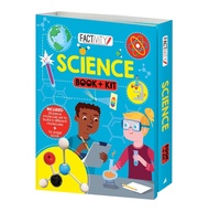 Science Book & Kit Gift Set with Molecule Toy & Book For Kids to Learn Science & Facts