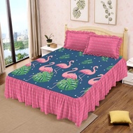 LADY ROSE SPREI RUMBAI KING 180X200 FLAMINGO