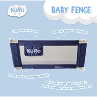 BARU!!! KURU Baby Bed Rail - Baby Bed Fence - Pagar Ranjang Bayi -